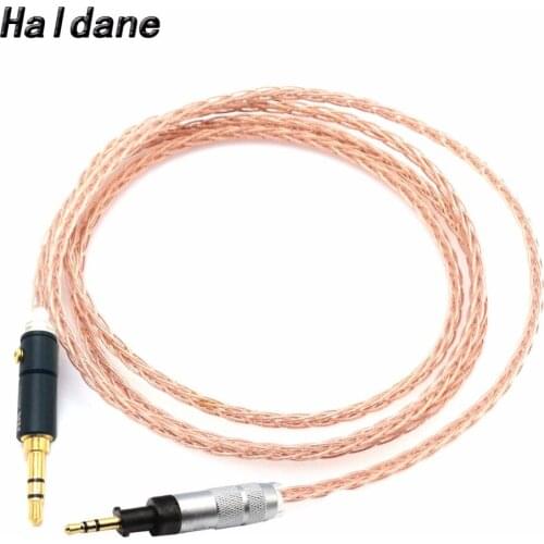 Free Shipping Haldane 8 Cores Litz braid Hi-OFC Headphone Cable For J55 J55A J88 J88A Headphones