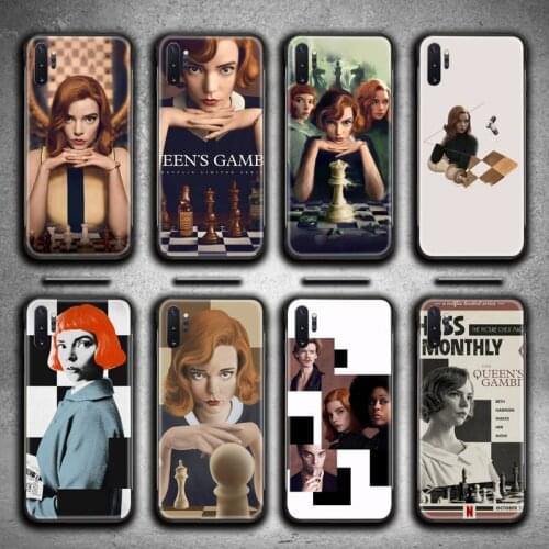 American TV show The Queens Gambit Phone Case For Samsung Galaxy Note20 ultra 7 8 9 10 Plus lite M51 M21 J8 Plus 2018 Prime