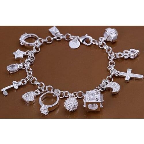 Cindiry Silver Bracelets