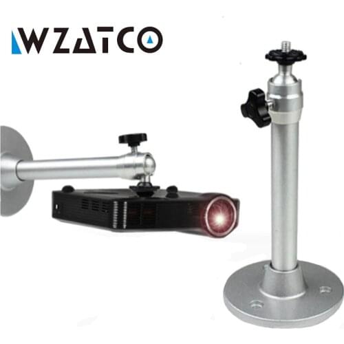 Projector Hanger Ceiling Mount Mini Bracket Camera Tripod Capability Metal Wall Mounting For WZATCO Projectors