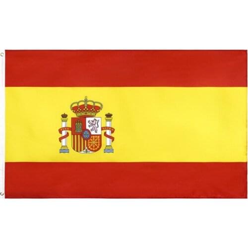 1 Pcs Spain Flag 90x150cm ESP ES Espana Spainish Flags Banners Accessories