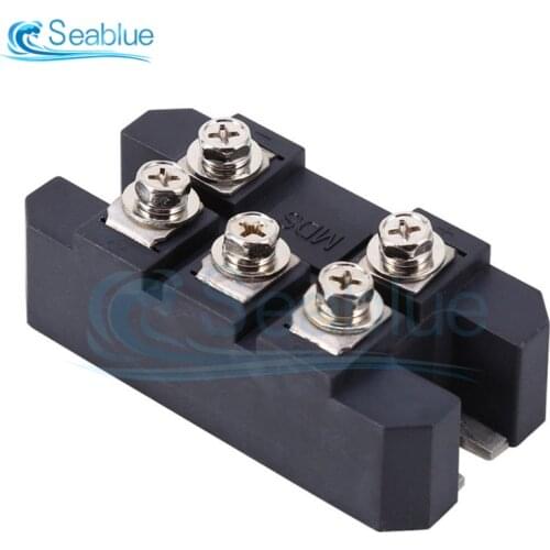 MDS 150A 1600V Three Phase Diode Rectifier Bridge Module Board Radiator Copper Base Rectifying Device AC to DC Supply Charging