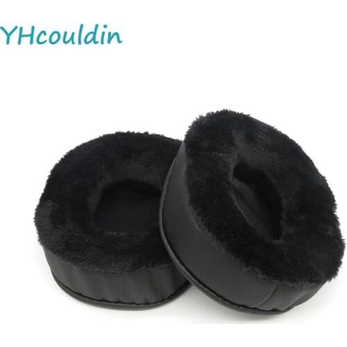 YHcouldin Velvet Ear Pads For Audio Technica ATH M50xWH ATH-M50xWH Headphone Replacement Parts Ear Cushions