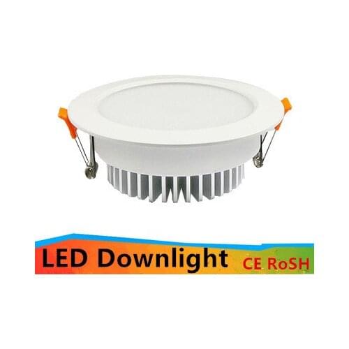 NEW 5W 9W 12W Dimmable Led downlight light Ceiling Spot Light 85-265V ceiling recessed Lights Indoor Lighting + LED driver