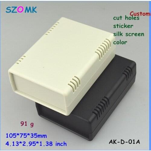 Plastic project box abs enclosures for electronics (10 pcs) 105*75*35mm outdoor electrical junction box electric equipment case