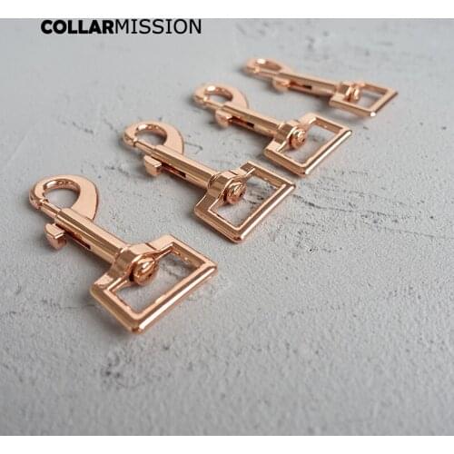 Swivel lobster clasps metal dog clasp hook buckle durable hardware for 20mm webbing Zinc Alloy diy dog leash parts PK20M