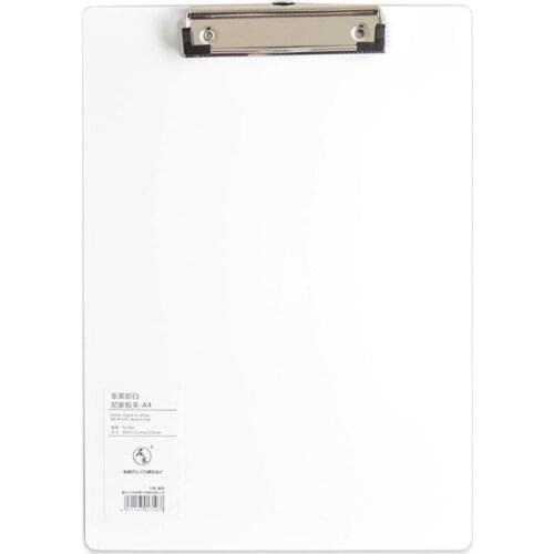 Simple A4 A5 Notepad Memo Pad Board Clip Loose-leaf Notebook File Writing Clamps Office School Stationery Supplies