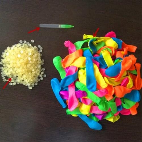 1000Pcs Funny Water Balloons Toys For Kids Adult Beach Party Outdoor Refill Kit +1000pcs Rubber Bands+ 5 Replace Tools