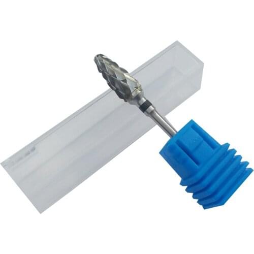 5pcs/set 3/32'' Nail Drill - Carbide - ( X-COARSE) Nail Bit (Silver) new nail art salon nail file drill bit 509001