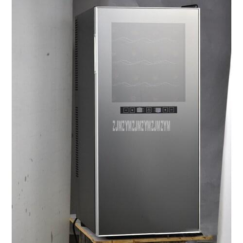 9 Layer 86L Electric Red Wine Cabinet 36 Bottle Constant Temperature Stainless Steel Commercial Ice Bar Wine Refrigerator TL-86
