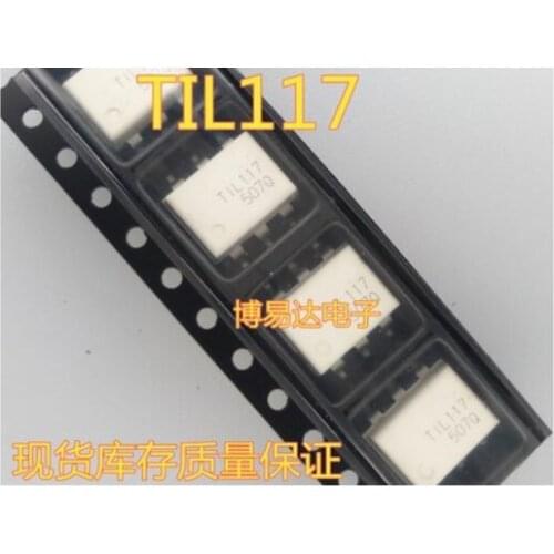 Free Shipping 100pcs TIL117 TIL117SR2M SOP-6
