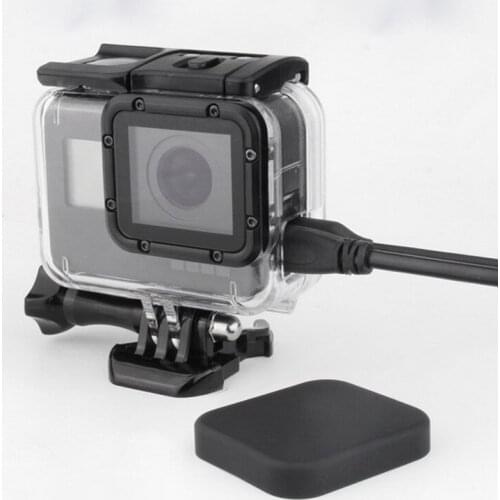 Side Opening Skeleton Protective Housing Case for GoPro Hero 5 Black