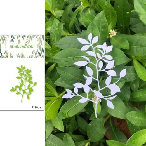 CH 2021 New Arrival Leaf flower Stencil Metal Cutting Dies For Scrapbooking Practice Hands-on DIY Album Card Craft Decoration