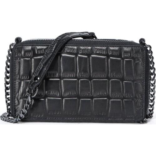 Phone Fashion High Quality Mobile Shoulder Messenger Bag Genuine Leather Crossbody Handbags Bags Pattern Women Tote