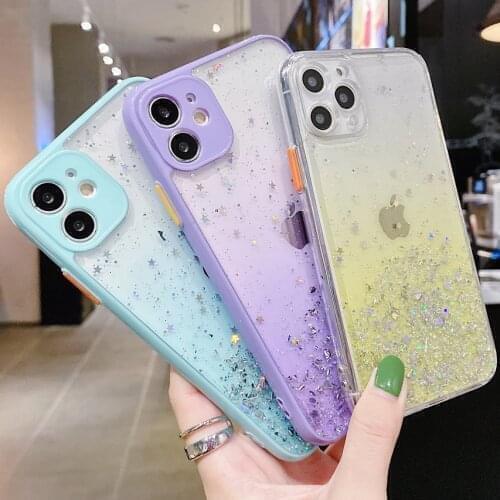 Luxury glitter Phone Case For Xiaomi Redmi NOTE 10 Soft Cover For Xiaomi POCO X3 NFC M3 Redmi NOTE 10S PRO MAX Redmi 9