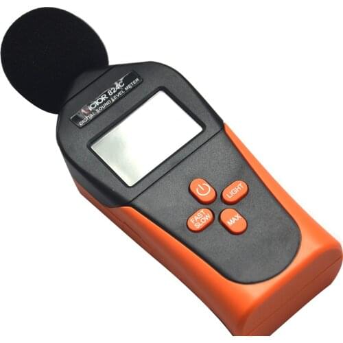 Digital Noise Sound Level Meter Instantaneous 30-130 dB Ddecibel Noise volume Tester Environmental Noise Detector Device