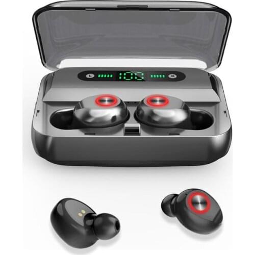 F9 TWS Bluetooth Wireless Earphones Waterproof Headphone With LED Display Charging Box Rechargeable phone vs b10
