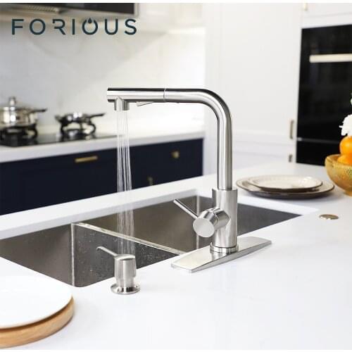 FORIOUS Kitchen Faucets