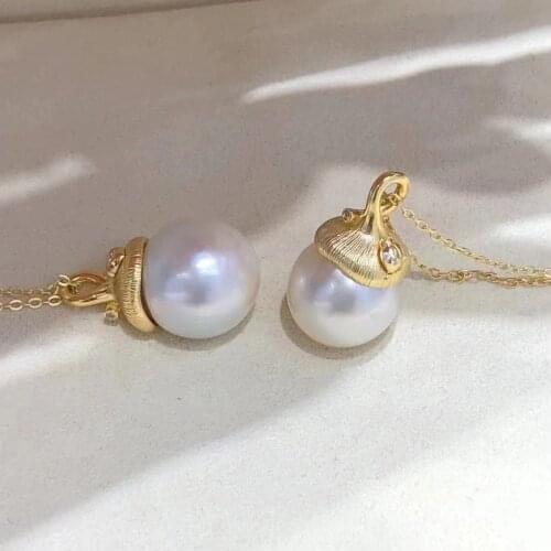 925 Sterling Silver Pendant Mounts Findings Settings Jewelry Fittings Women Accessories for Pearls Beads Stones