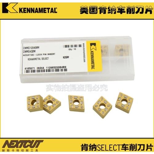 KENNAMETAL CNMG120408M K25M CNC blade stainless steel special original