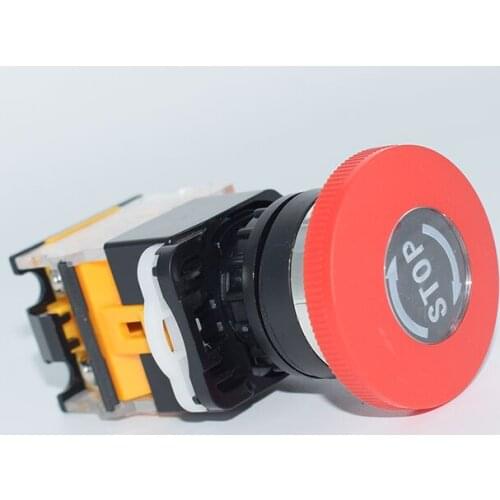 LA38 -11Zs (STOP) mushroom scram button switch 22 mm hole