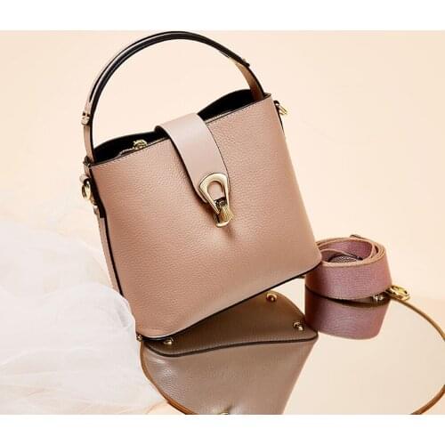 CGA Summer Portable Bag 2021 New Fashion Versatile Crossbody Bags For Women Trend Solid Color Bucket Shoulder Tote Bag Bolsos