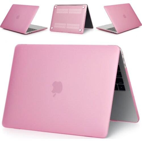 Matte Laptop Case Cover For Apple Macbook Pro Retina Air 11 12 13 15,inch For New Macbook Pro 13 15 A2159 A1989 A1990 shell