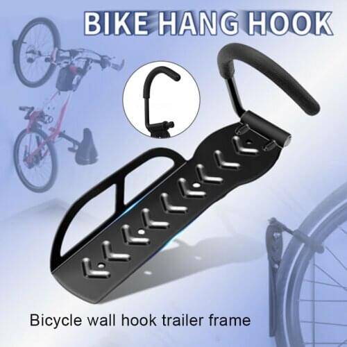 Metal Bicycle Wall Rack Mount Bike Garage Stand Holder Storage Hanger Hooks ASD88