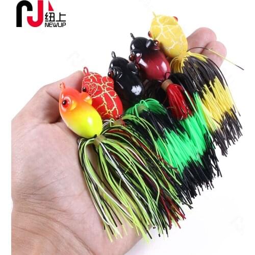 NEWIP 1PCS High Quality cicada Frog Fishing Lures Snakehead Lure 10cm 9.4g Topwater Hard Bass Bait Frog Lure Fishing Tackle