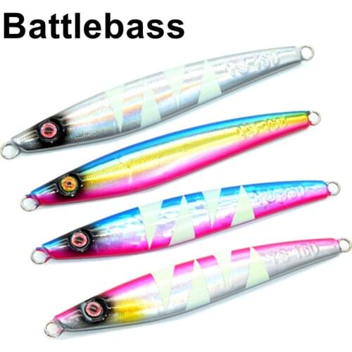 BATTLEBASS 2021 NEW artificial bait Metal Lure Jigging Lure Fish Lure Bait Slow Jig Fishing Jig 120g 150g Jig Metal