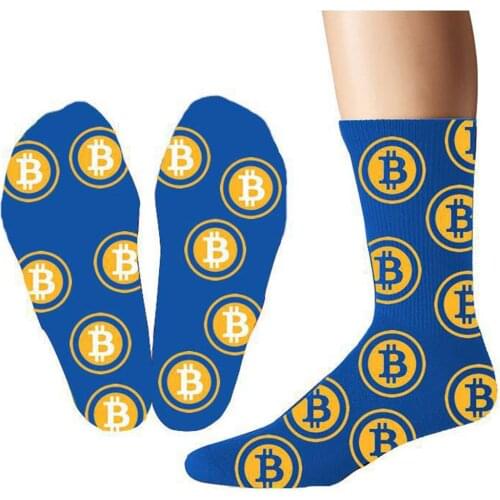 New Design Dollar Sign Print Casual Socks Men Women Mid Calf Socks Cotton Basketball Sock Funny Breathable Cool Footwear