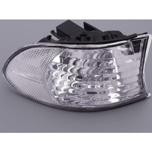 Front Right Clear Front Corner Turn Signal Clear lamp Light Housing fit for BMW 7 Series E38 LCI Facelift 1999 2000 2001