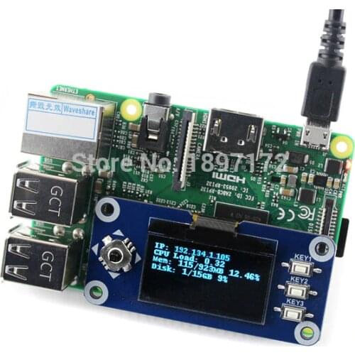 Raspberry pi 3 model b/4B zero w 1.3inch oled LCD 1.3 inch LCD