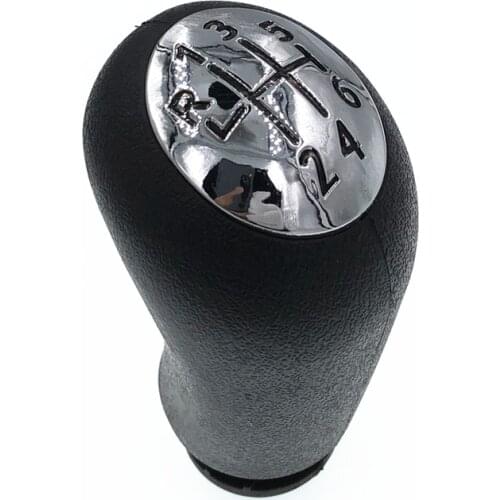 6 Speed Gear Stick Shift Knob Lever Handle Head For Renault Clio III MK3 Megane Scenic MK2 2003 2004 2005 2006 2007 2008 2009