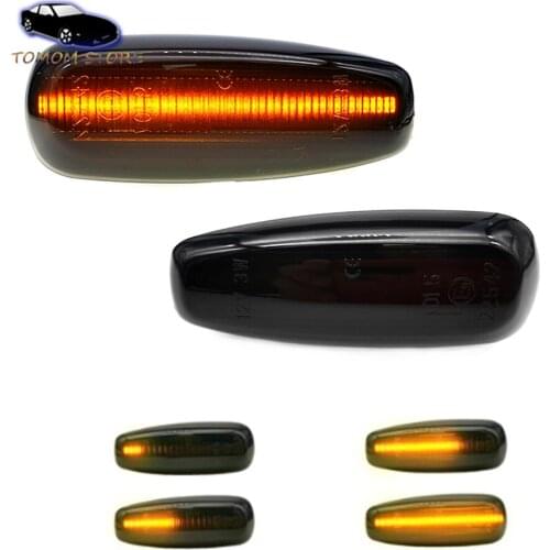 Sequential Repeater LED Side Marker Indicator Dynamic Turn Signal Light for Kia Rio 3 Carens Ceed Euro Rondo Hyundai i30 Azera