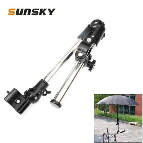 Bicycle Umbrella Stand Bike Wheelchair Stroller Chair Umbrella Connector Holder Handlebar Mount Stand Cyling DIY Parts