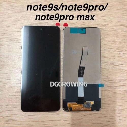 Wholesale 10 PCS/Lot Original Test 6.67" Display For Redmi Note 9 Pro / Note 9S/ Note 9 Pro Max LCD With Touch Screen Assembly