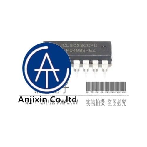 10pcs 100% orginal new waveform generator ICL8038CCPD ICL8038 DIP-14 in stock