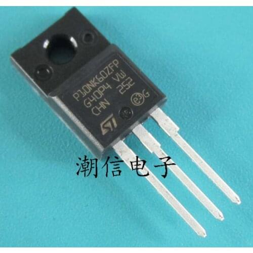 10cps P10NK60ZFP STP10NK60ZFP10A600V