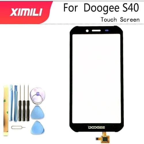5.5'' Tested Well 100% Original For Doogee S40 Touch Screen Digitizer Glass Replacement Doogee S40 Free Tools+3M