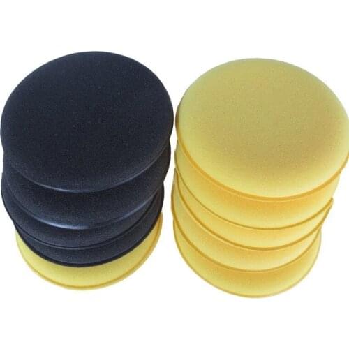 5Pcs/Set Car Wash Wax Sponge Pad Polish Foam Sponge For Auto Body Glass Detailing Cleaning Car Care Clean Kits Tools Accessories