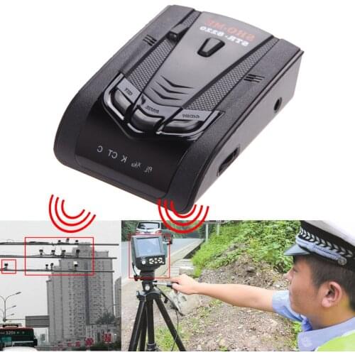 360 degree Car Radar Detector STR8220 Russian Version 16 Full Brand Laser Strelka Anti Car Radar Detector
