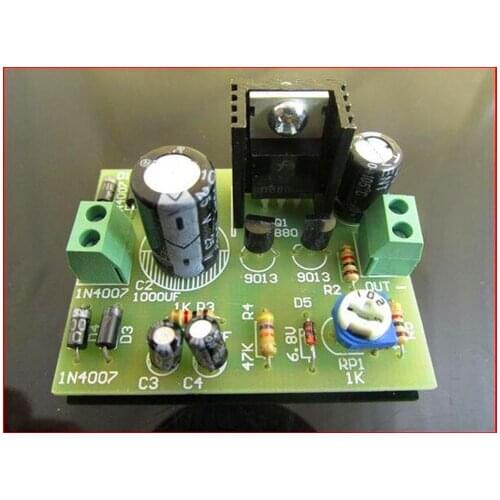 Free Shipping!!! 5pcs D880 series transistor regulator power supply kit / voltage regulator module sensor / Electronic Component