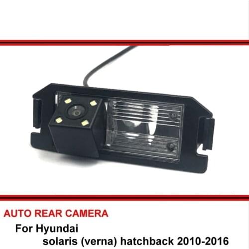 For Hyundai solaris verna hatchback 2010 - 2016 SONY HD CCD Car Reverse Backup Rearview Parking Rear View Camera Night Vision