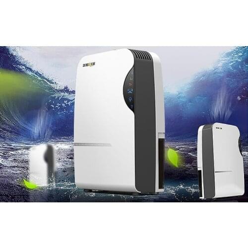 Free shipping electric refrigerative dehumidifier for home air dryer machine moisture absorb water intelligent deshumidifier