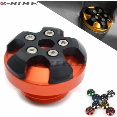 Motorcycle CNC magnetic engine oil cup M20*2.5 for honda CBR600RR ABS Interceptor 800 KAWASAKI Z800 13 14 ducati 848 999