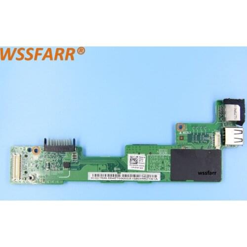 Original CN-0632VY 0632VY USB Ethernet charger Board For DELL Vostro 3500 v3500 DC Jack Board 09628-1 DW50 DCIN BD 48.4ET06.011