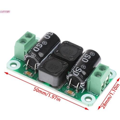 0-50V 4A DC Power Supply Filter Board Class D Power Amplifier Interference Suppression Board Car EMI Industrial Control Panel