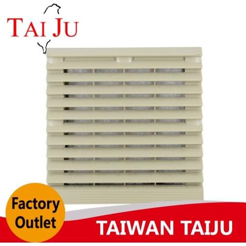 TAIWAN TAIJU ZL804 Louvered Fan Guard with Filter 204*204*28mm