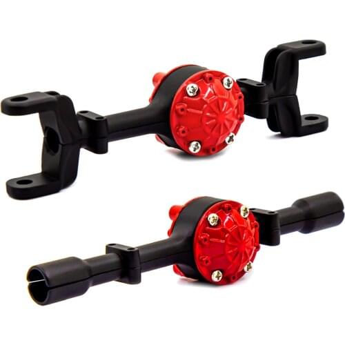 WPL Metal Front And Rear Axlemodel remote control car army card four-wheel drive metal front and rear axle housing